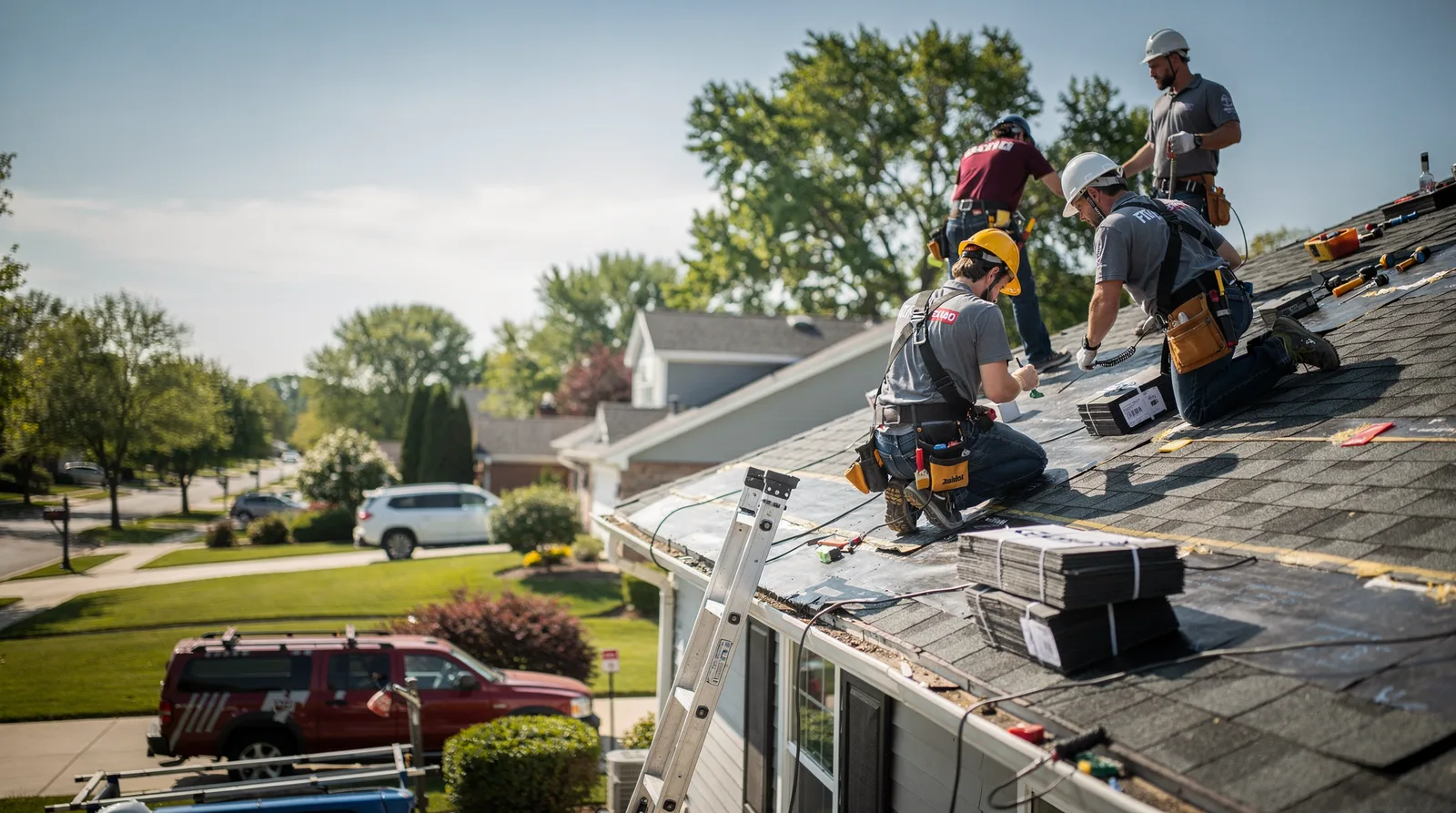 Roof Repair in Crest Hill, IL around you